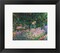 Framed Art The Artist's Garden at Giverny, c.1900 (green trees) by Claude Monet Wall Decor 18x24 Artwork